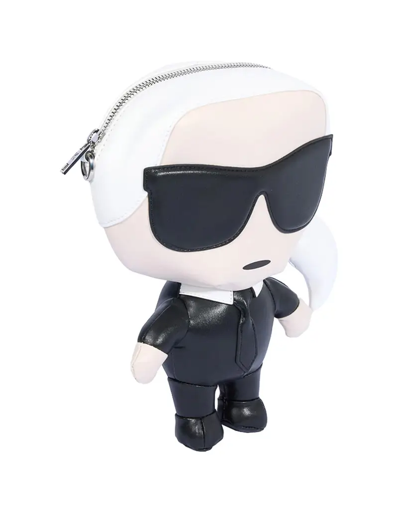 Borsa Karl a tracolla Ikon Bianco