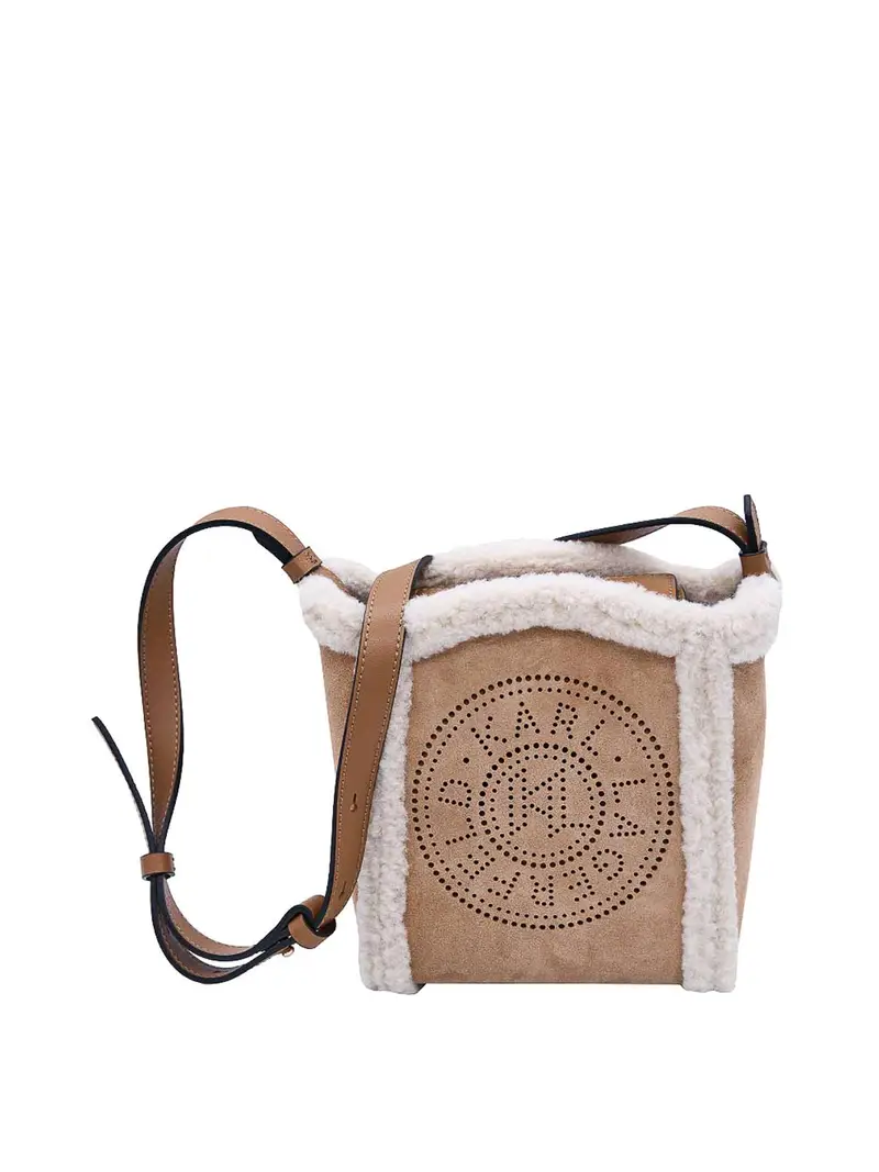 Borsa tote Piccola Cammello