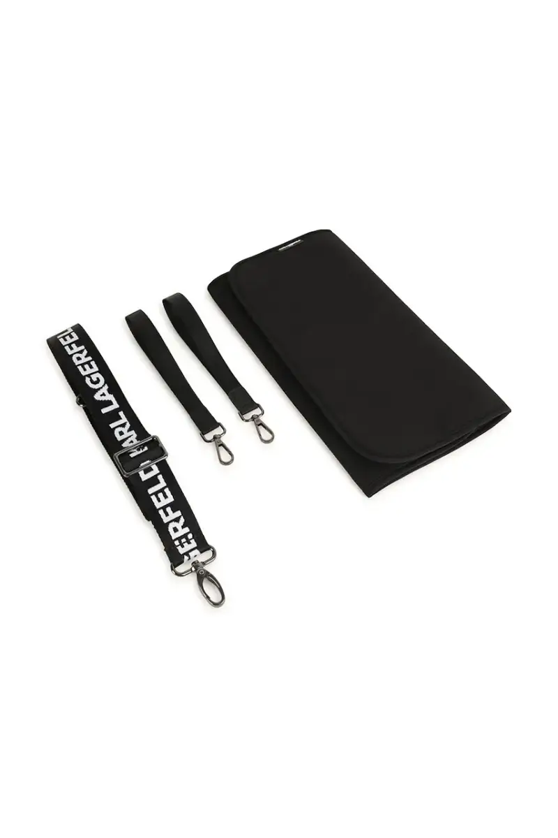 borsa trolley con fasciatoio Nero miniatura 5