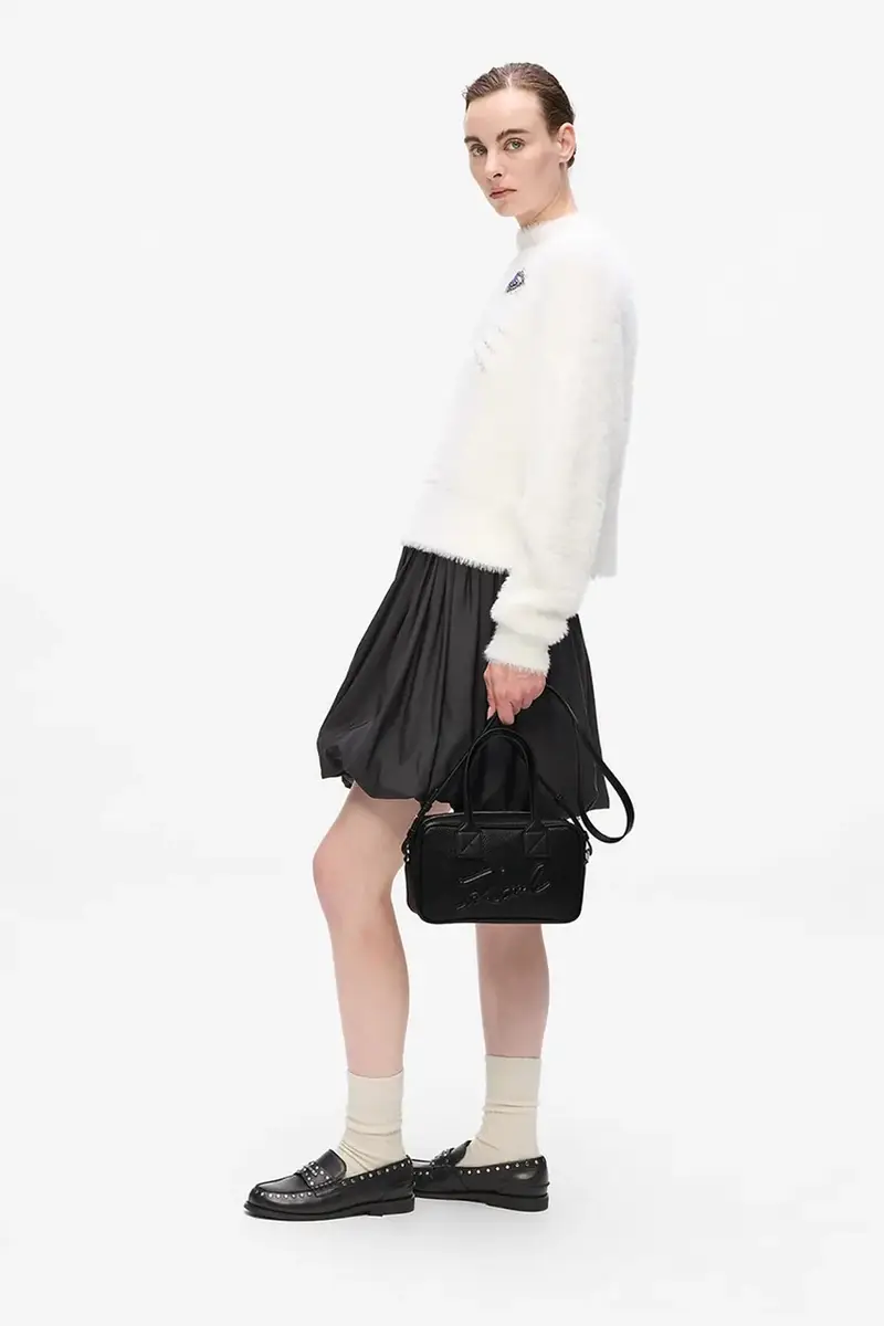 borsetta colore nero A4W30047 miniatura 5