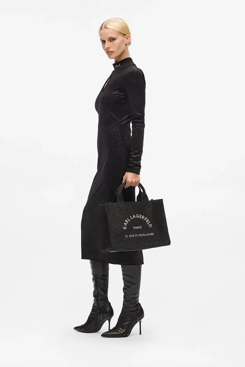 borsetta colore nero A4W50011 miniatura 5