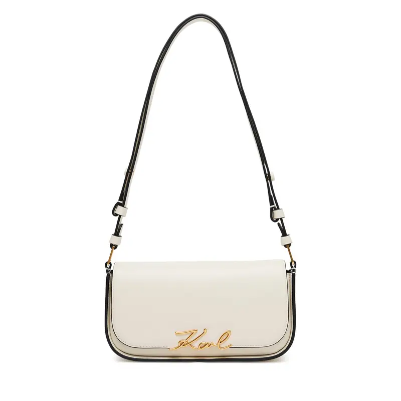 Borsetta KARL LAGERFELD A1W30039 Écru Écru