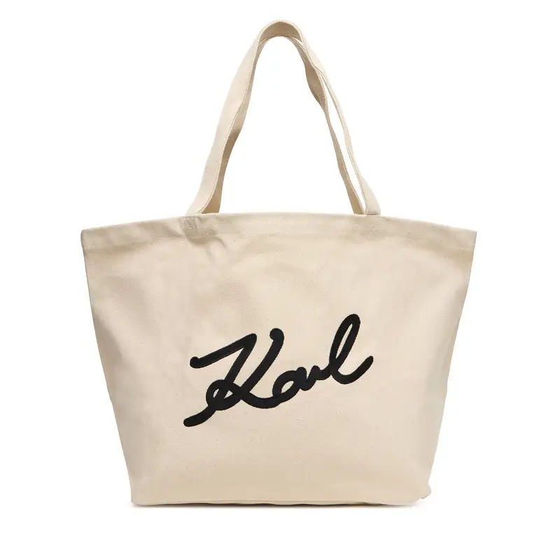 Borsetta KARL LAGERFELD A3W50108 Écru Écru