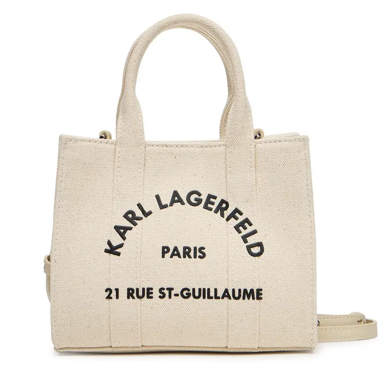 Borsetta KARL LAGERFELD A3W50118 Écru Écru