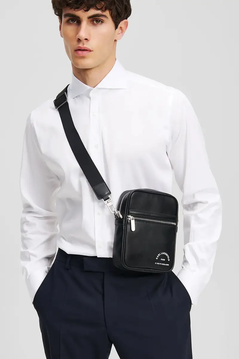 borsetta uomo colore nero A3M30341 miniatura 2