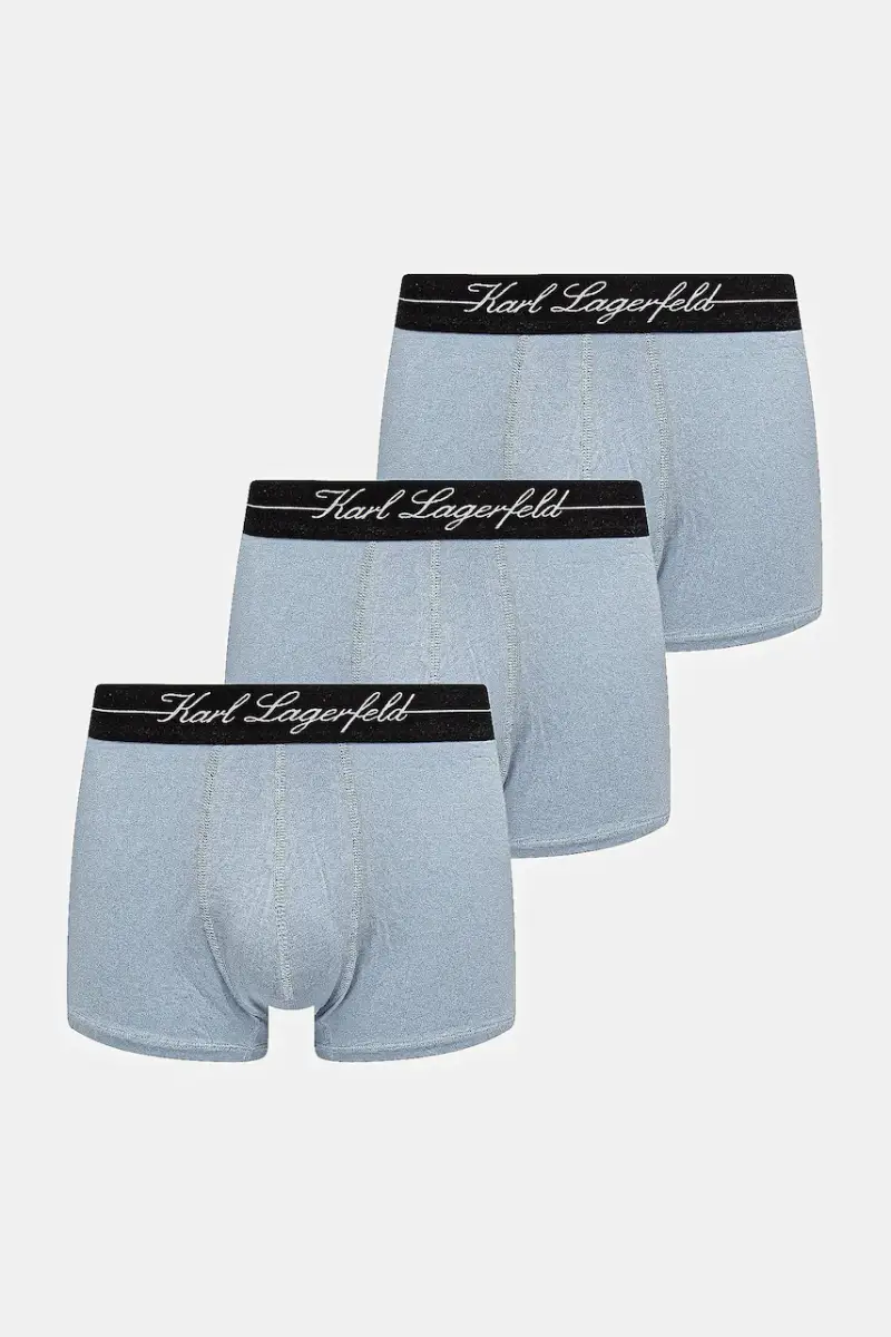 Karl Lagerfeld Boxer Uomo Blu 3395358