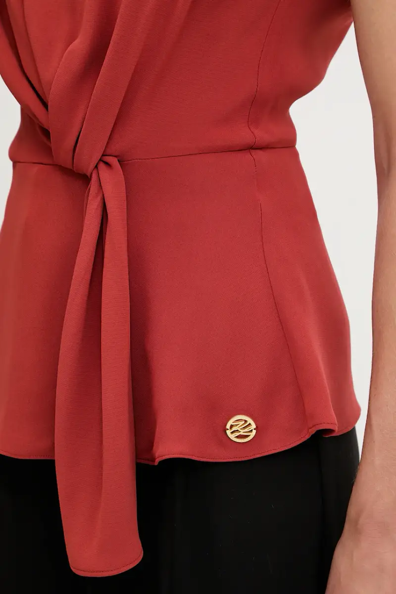 camicetta donna colore arancione A3W11017 miniatura 5