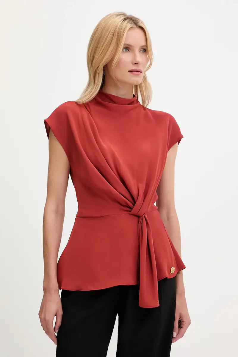 camicetta donna colore arancione A3W11017