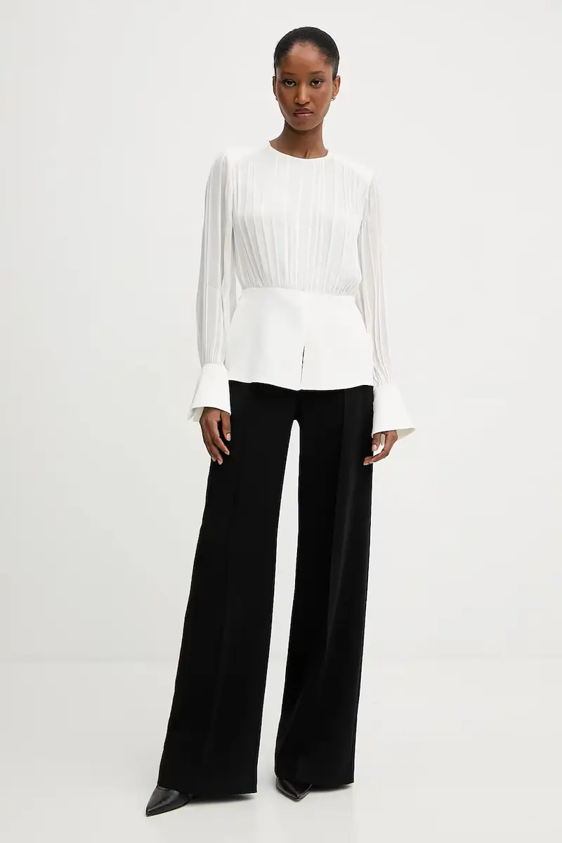 camicetta donna colore bianco A3W11025 miniatura 2