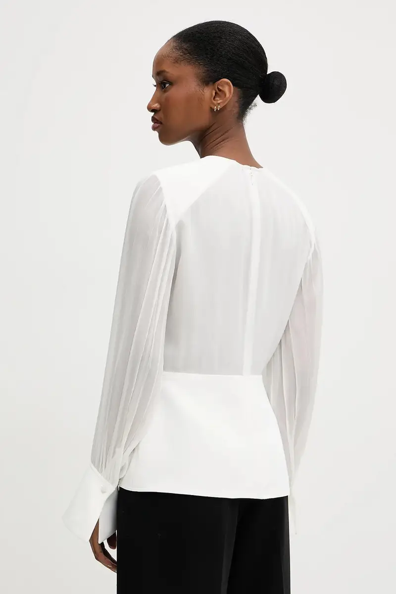 camicetta donna colore bianco A3W11025 miniatura 3