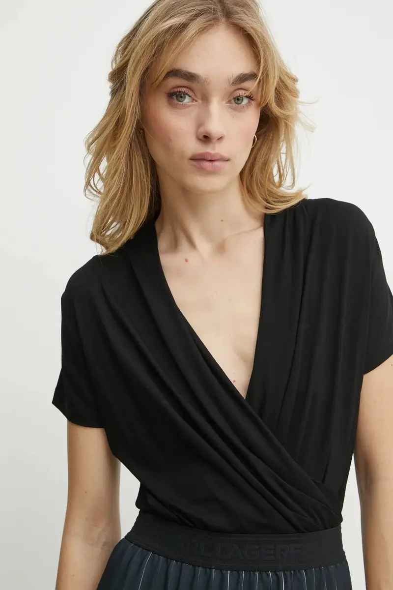 camicetta donna colore nero A1W17139 miniatura 4