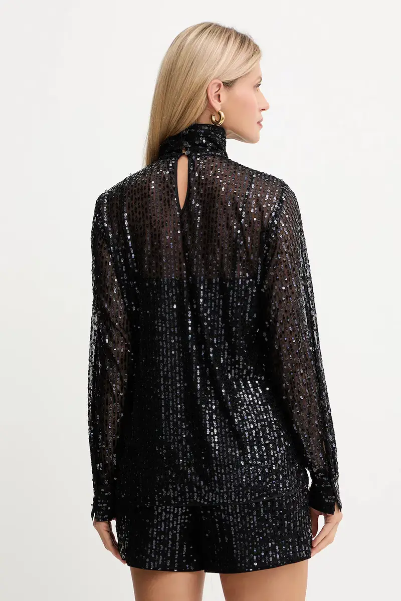 camicetta donna colore nero A4W11020 miniatura 3