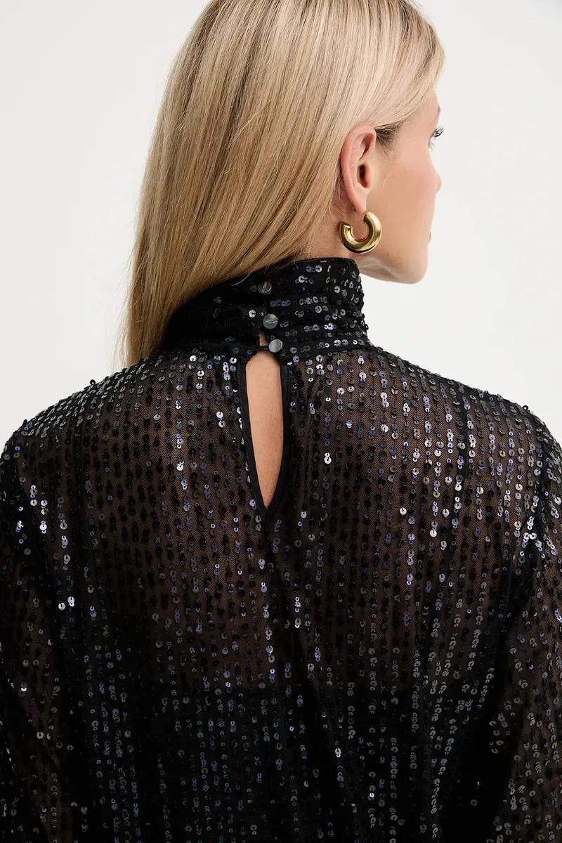 camicetta donna colore nero A4W11020 miniatura 5