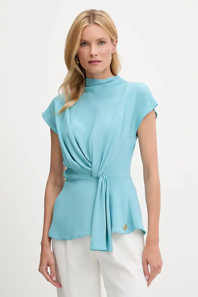 camicetta donna colore turchese A3W11017