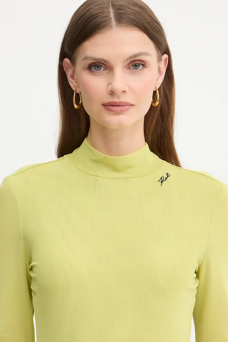 camicetta donna colore verde A4W17044 miniatura 4