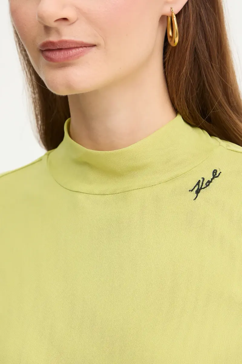 camicetta donna colore verde A4W17044 miniatura 5