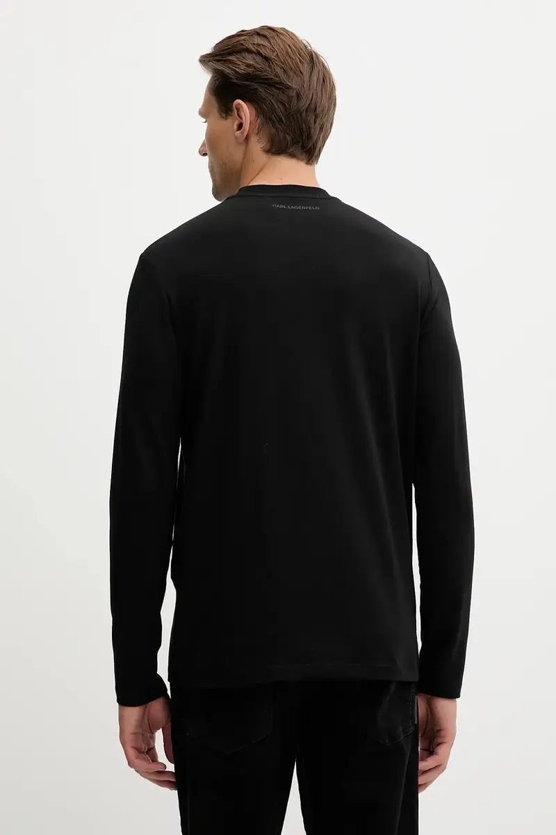 camicia a maniche lunghe colore nero 554221.755020 miniatura 2