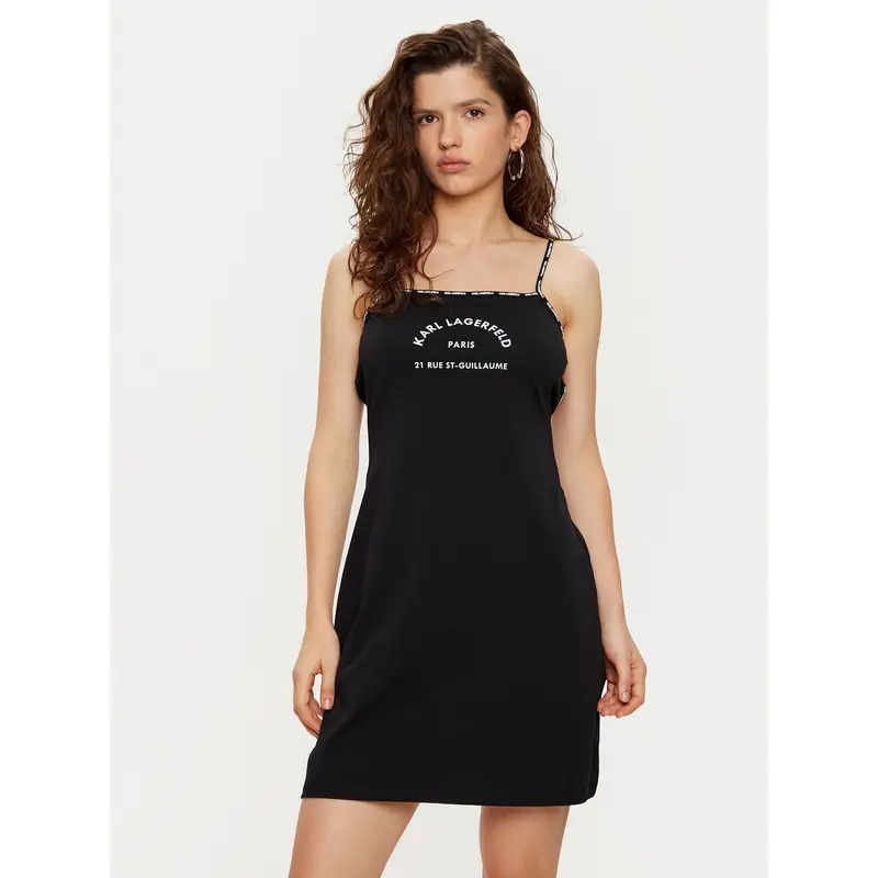 Camicia da notte A1W46081 Nero Regular Fit