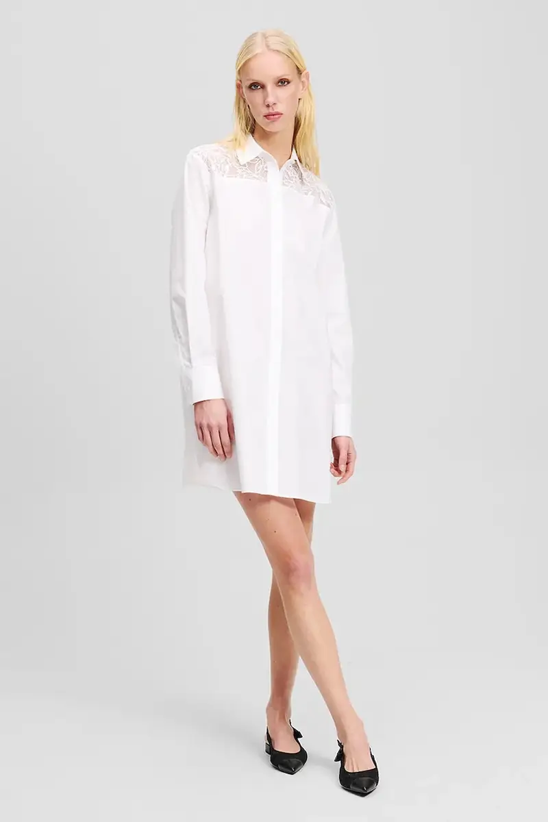 camicia in cotone donna colore bianco A2W11006