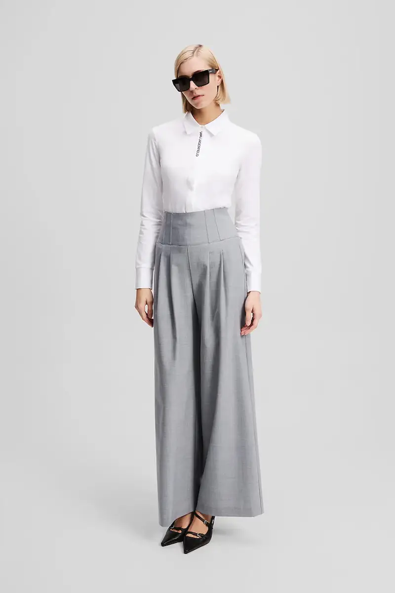 camicia in cotone donna colore bianco A3W17103 miniatura 4