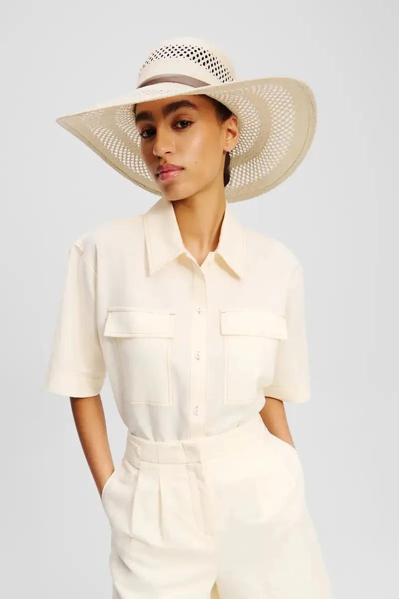 cappello colore beige A2W33038 miniatura 5