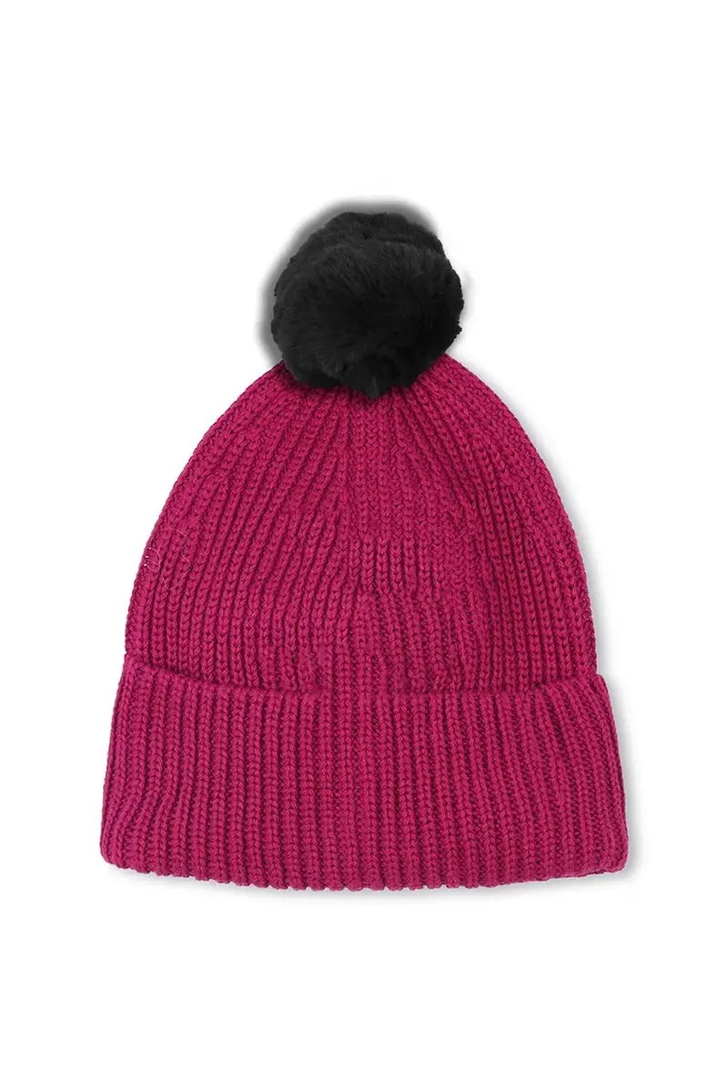 cappello e scaldacollo bambini colore rosa Z31011 miniatura 3