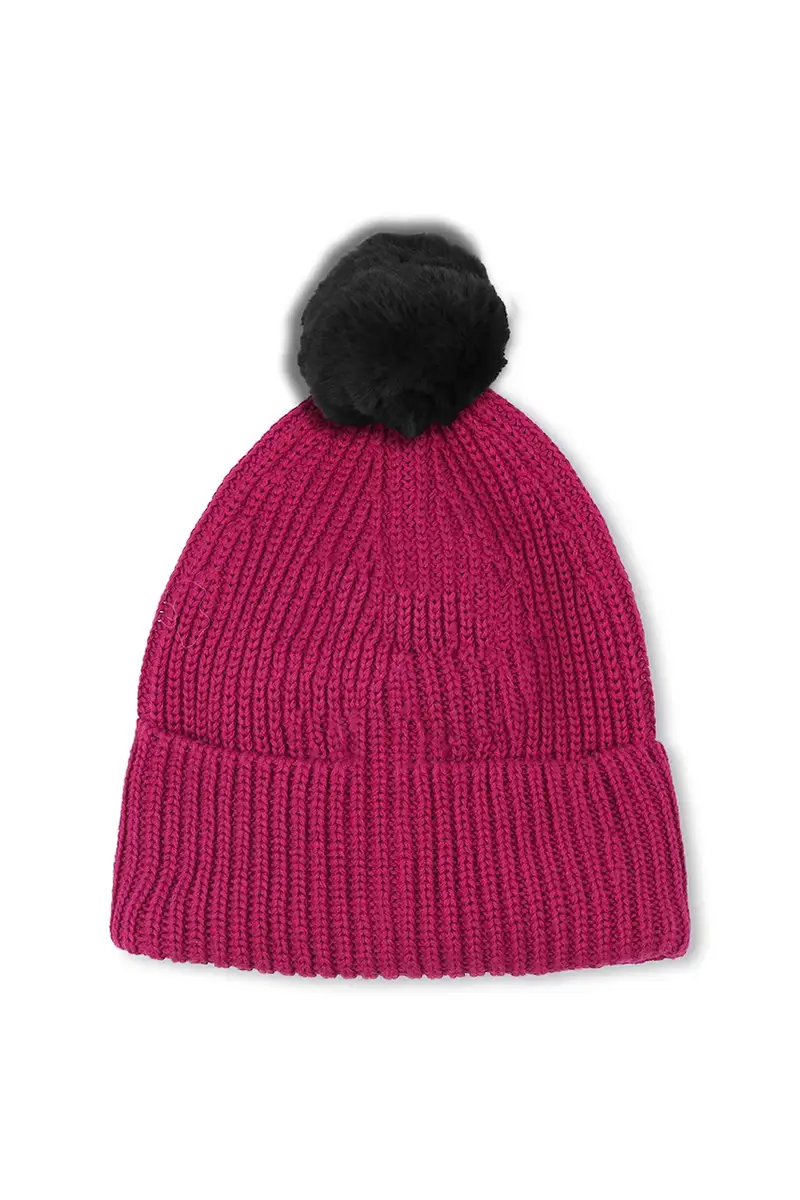 cappello e scaldacollo bambini colore rosa Z31011 miniatura 3