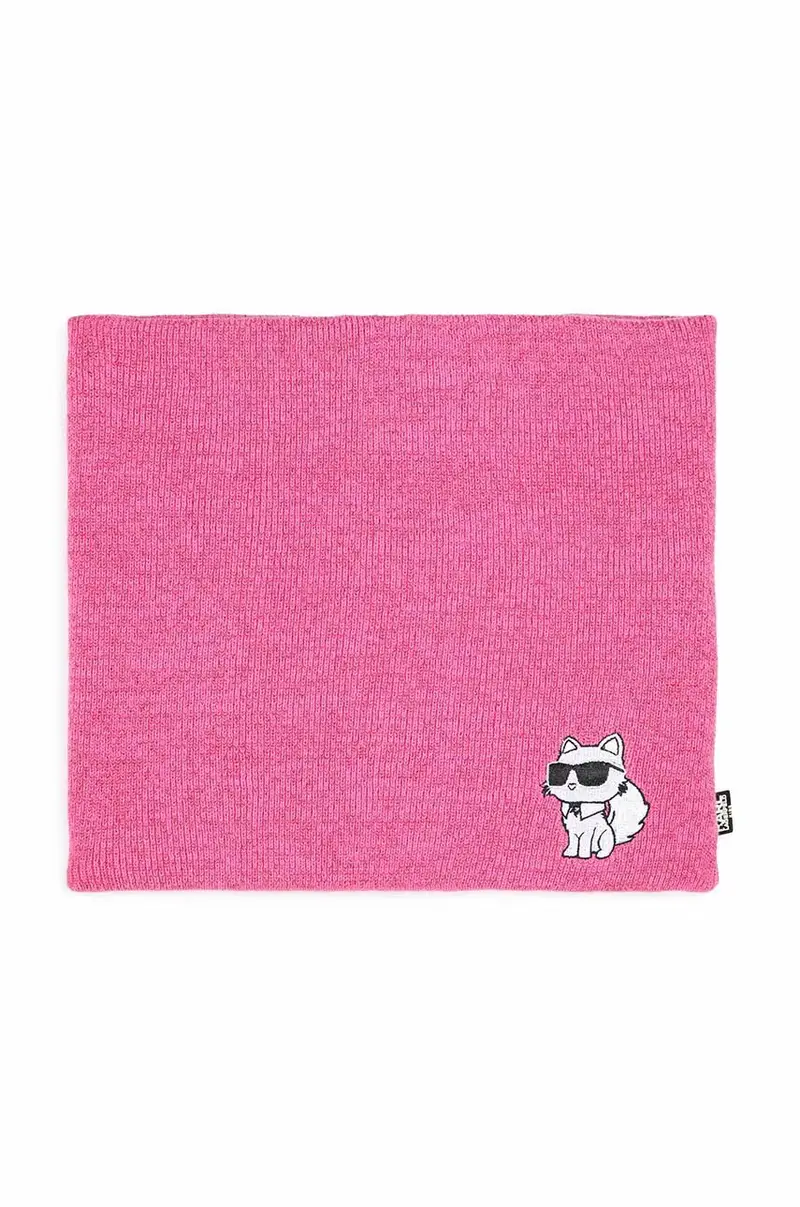 cappello e sciarpa bambini Rosa miniatura 5