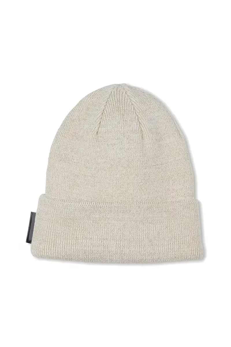 cappello e sciarpa in cotone per bambini colore beige Z31013 miniatura 3