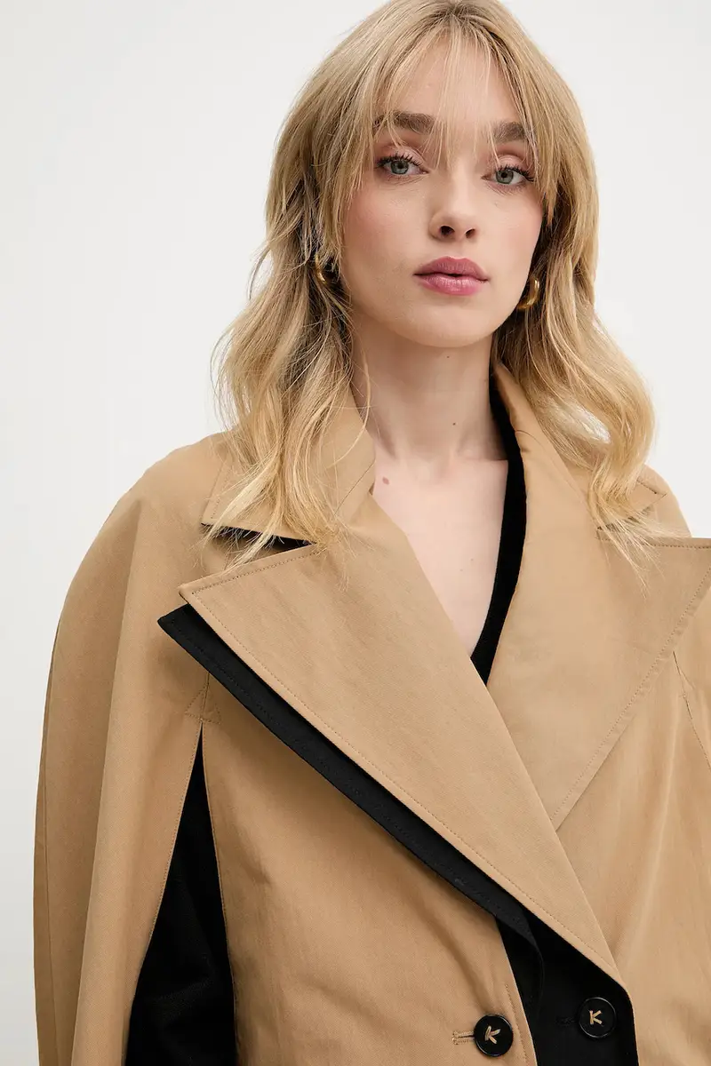 cappotto donna colore verde A3W15014 miniatura 4