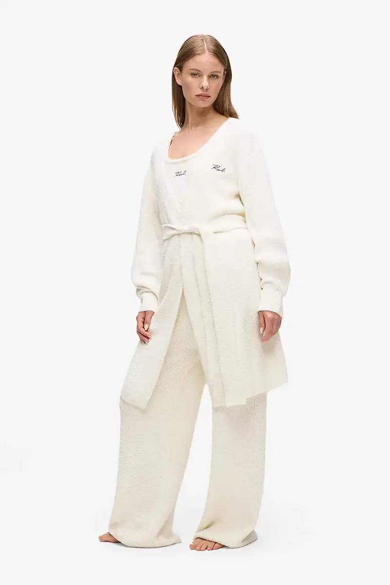 cardigan colore beige A4W44006 miniatura 4