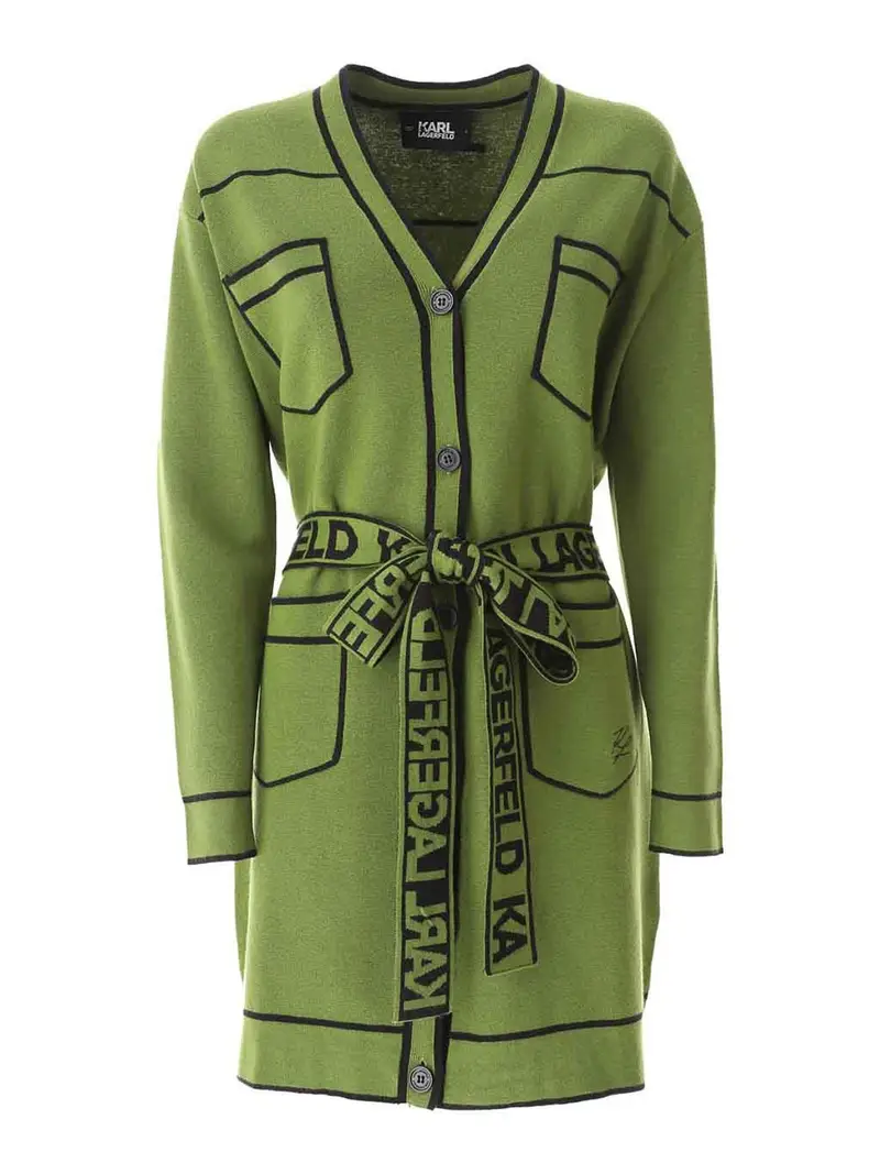 Karl Lagerfeld Cardigan Verde 3357481