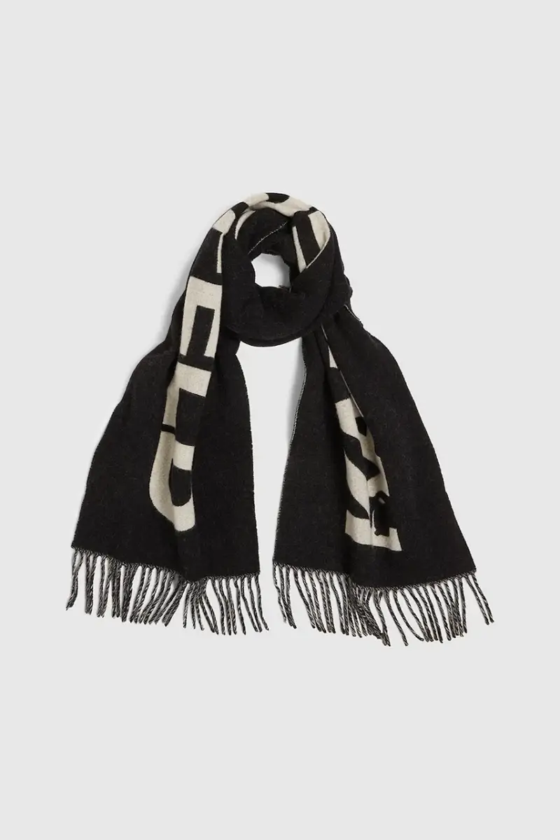 cardigan con lana colore nero A4W33125 miniatura 2