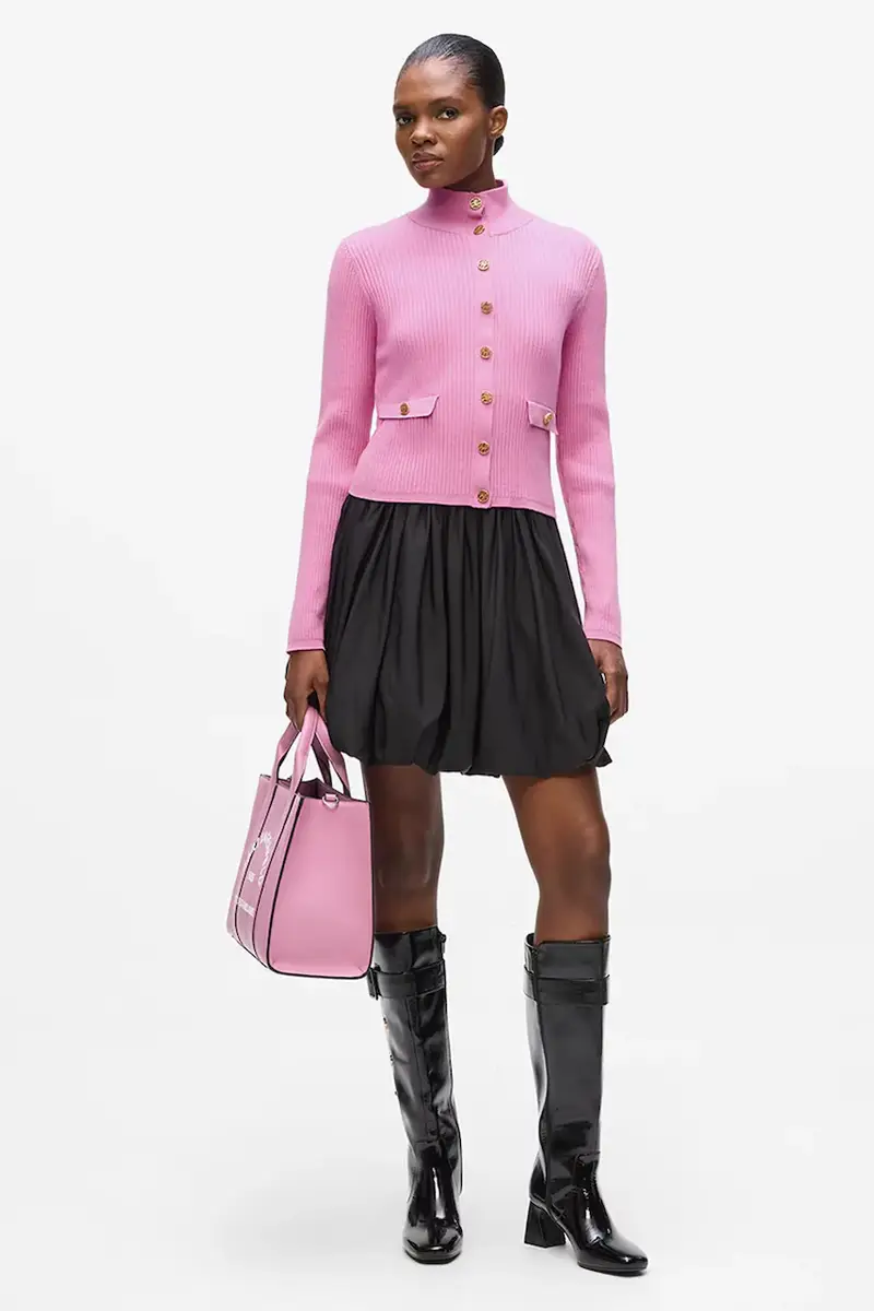 Karl Lagerfeld Cardigan Donna Rosa 2986342 miniatura 4