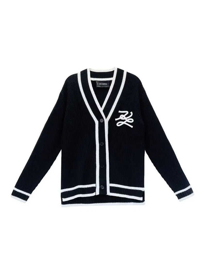 Karl Lagerfeld Cardigan Nero 4233166