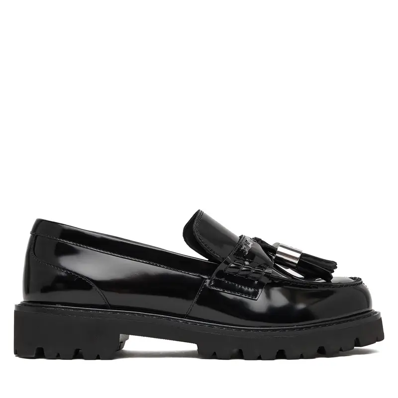 Chunky loafers KARL LAGERFELD Lowell KL42225 Nero