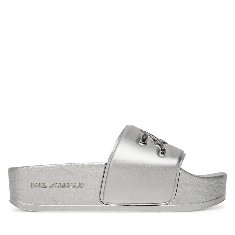 Ciabatte KARL LAGERFELD Kondo Maxi KL80872 Argento