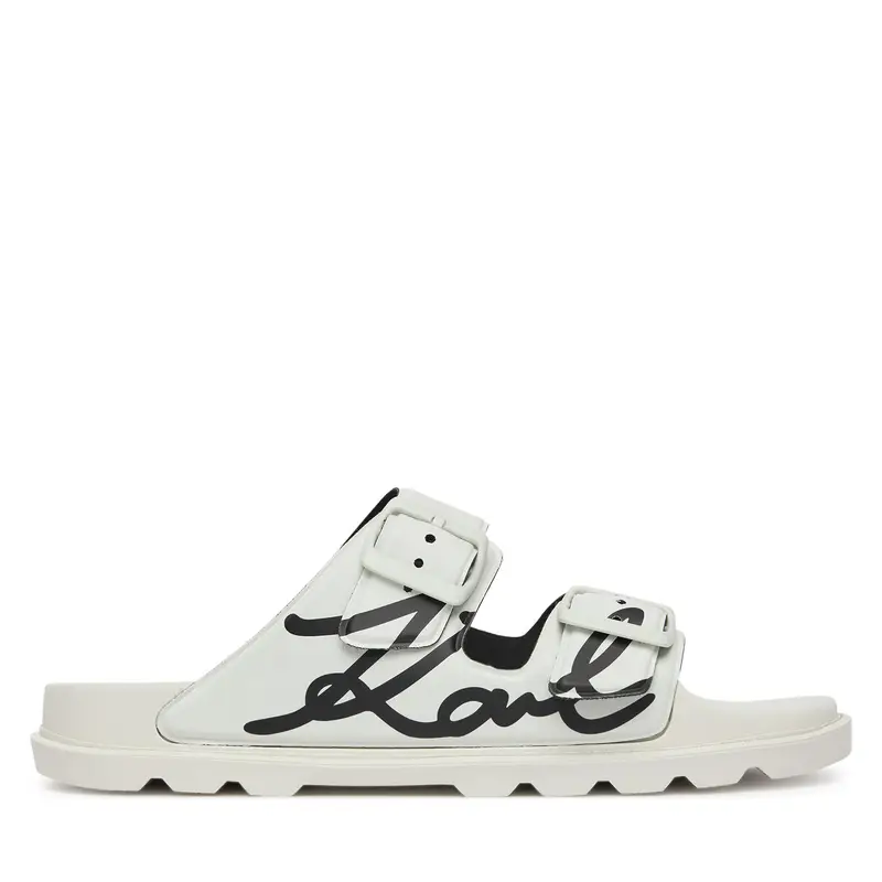 Ciabatte KARL LAGERFELD Kondo Tred KL80972 Bianco