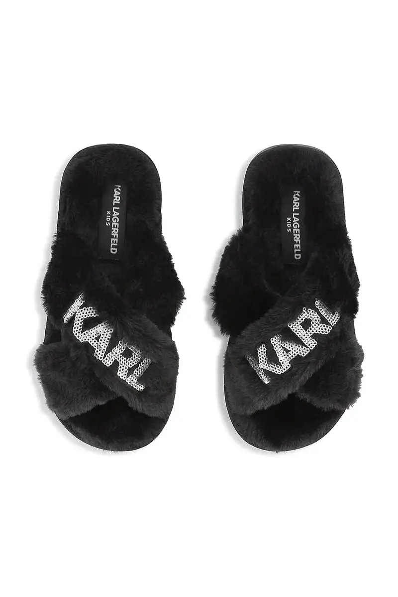 ciabatte per bambini colore nero Z30987 miniatura 4