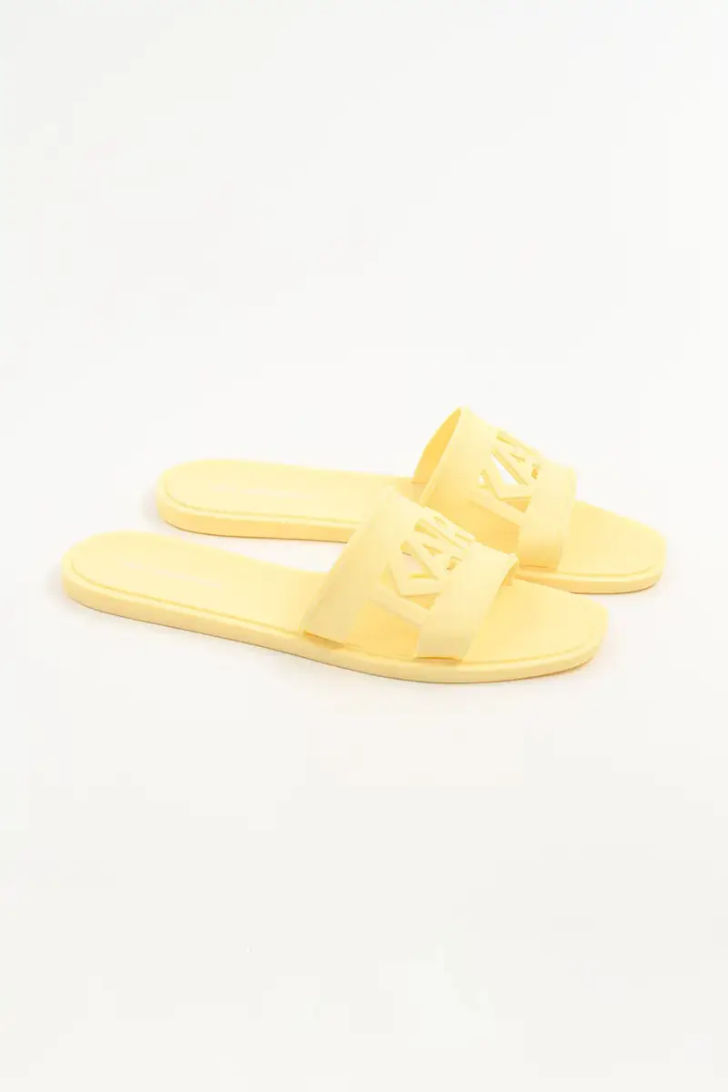 ciabatte slide JELLY donna colore giallo KL80005T miniatura 2