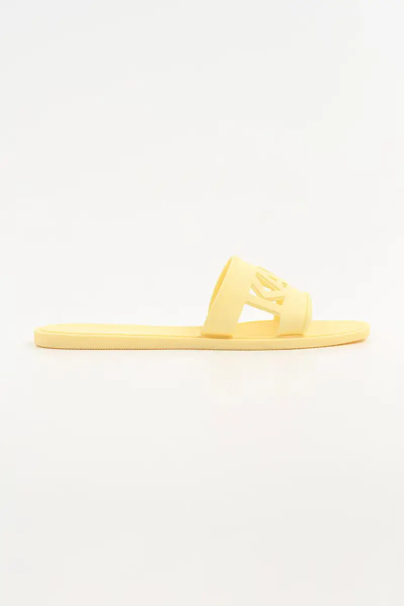 ciabatte slide JELLY donna colore giallo KL80005T