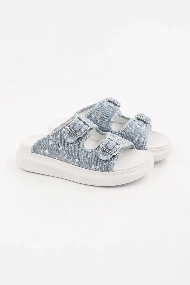 ciabatte slide KAPRI SLIDE donna colore nero KL62505A Blu miniatura 2