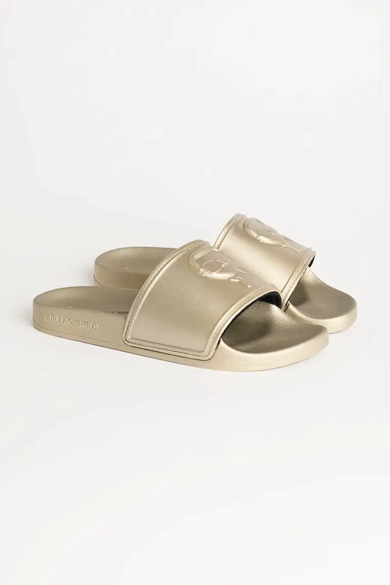 ciabatte slide KONDO 2.0 donna colore oro KL80919M miniatura 2