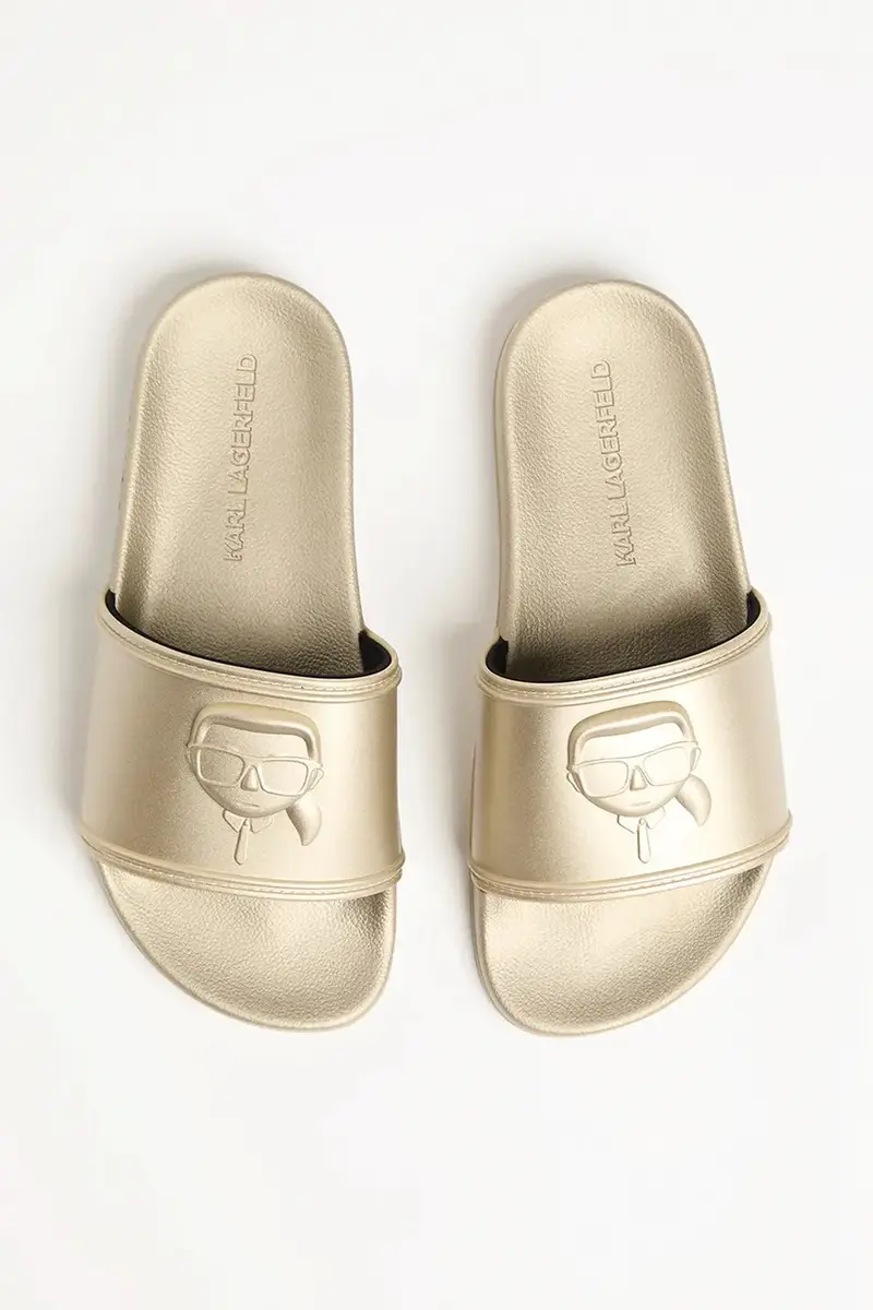 ciabatte slide KONDO 2.0 donna colore oro KL80919M miniatura 4