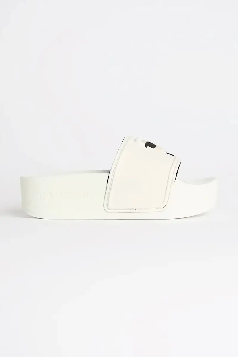 ciabatte slide KONDO MAXI donna colore bianco KL80805A