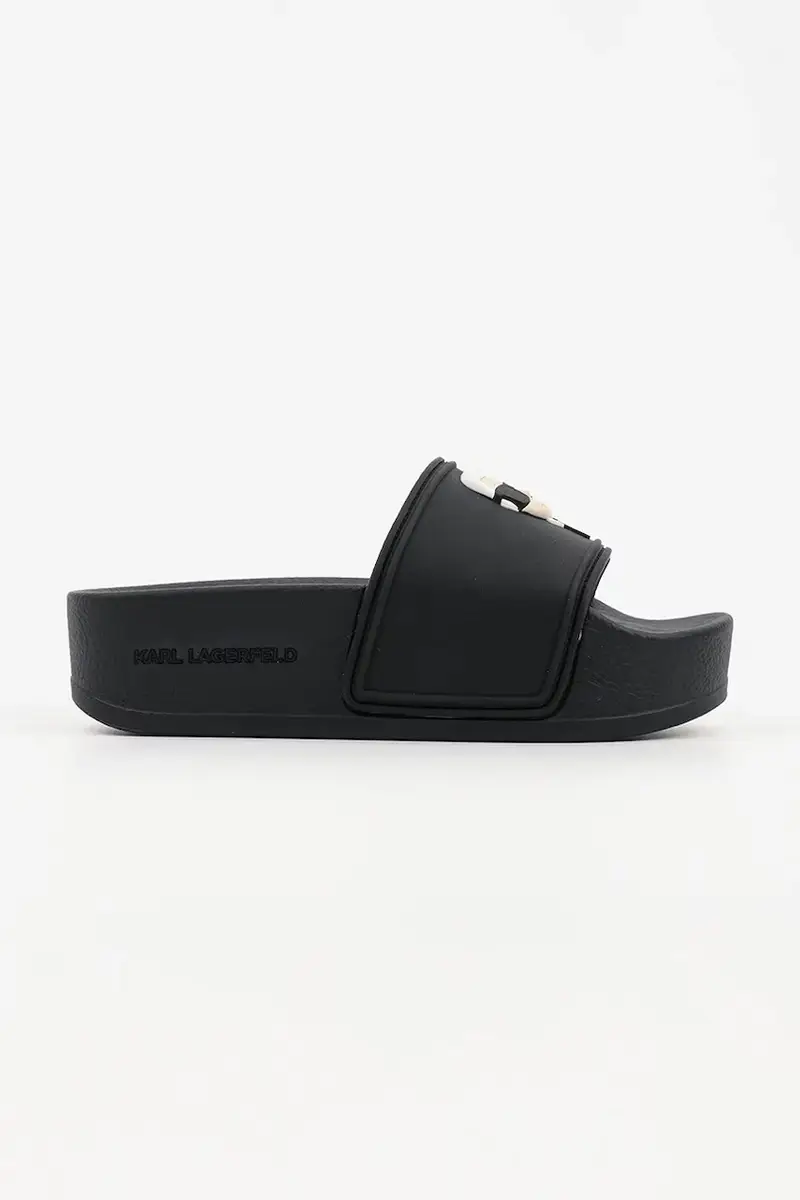 ciabatte slide KONDO MAXI donna colore nero KL80805A