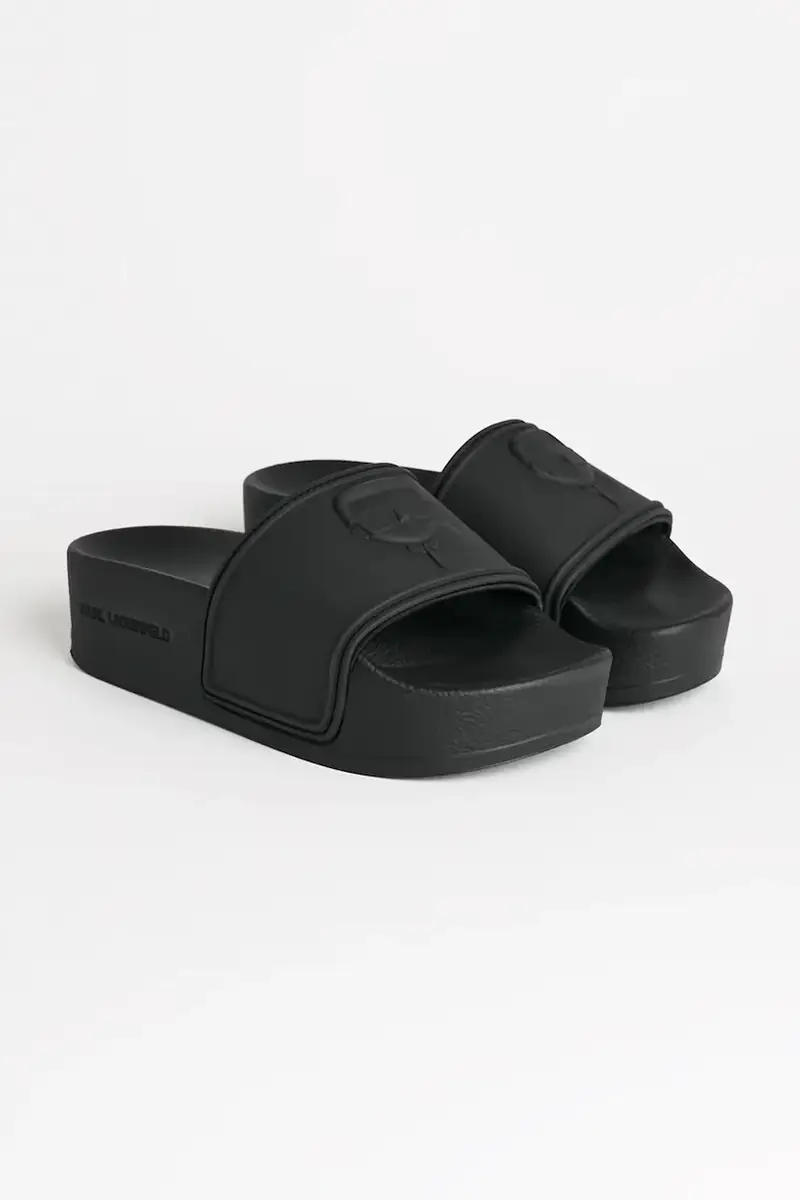 ciabatte slide KONDO MAXI donna colore nero KL80819M miniatura 2