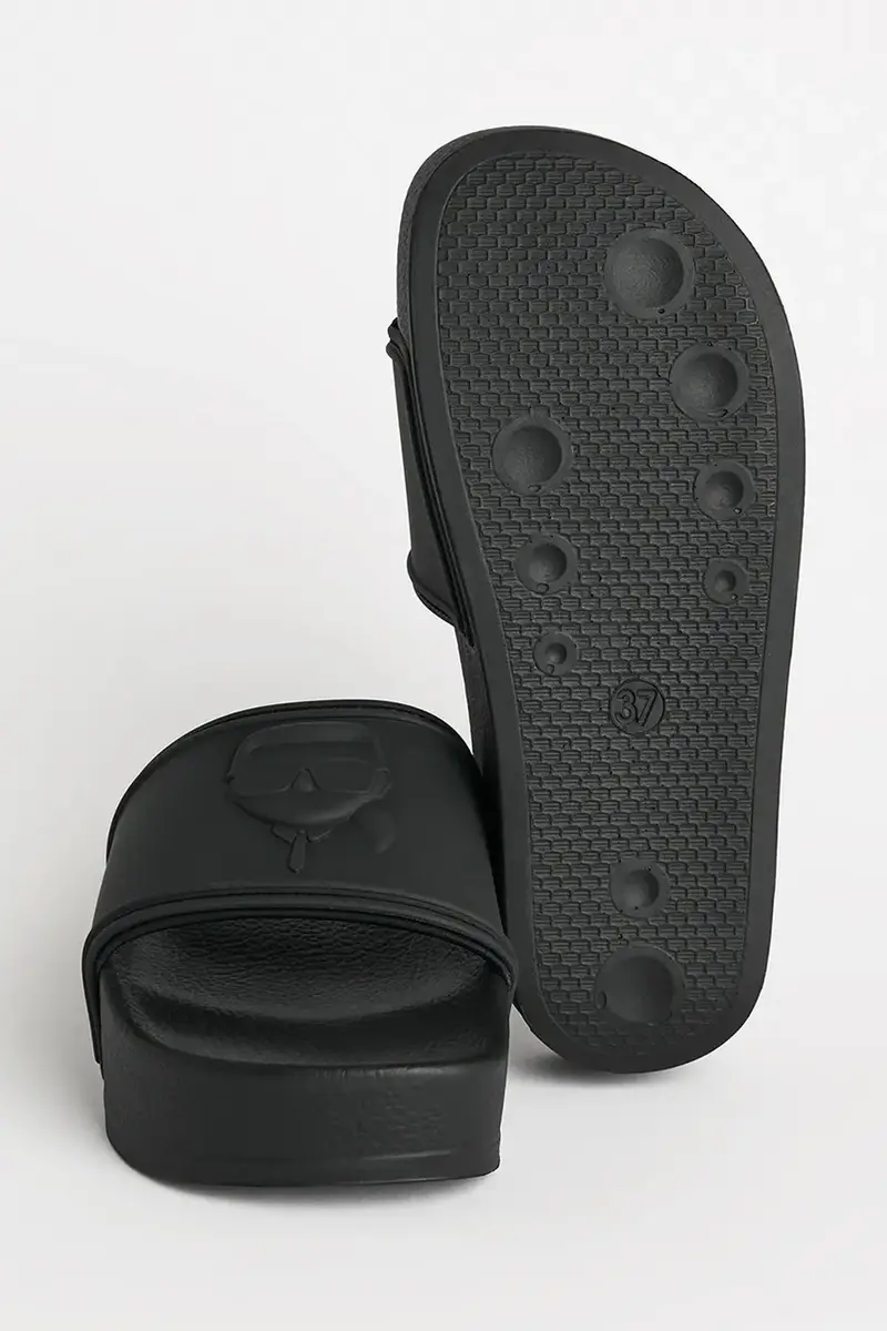 ciabatte slide KONDO MAXI donna colore nero KL80819M miniatura 5