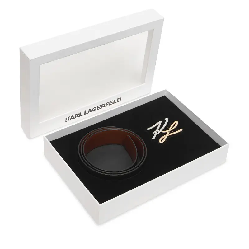 Cintura da donna KARL LAGERFELD B1W33044 Nero