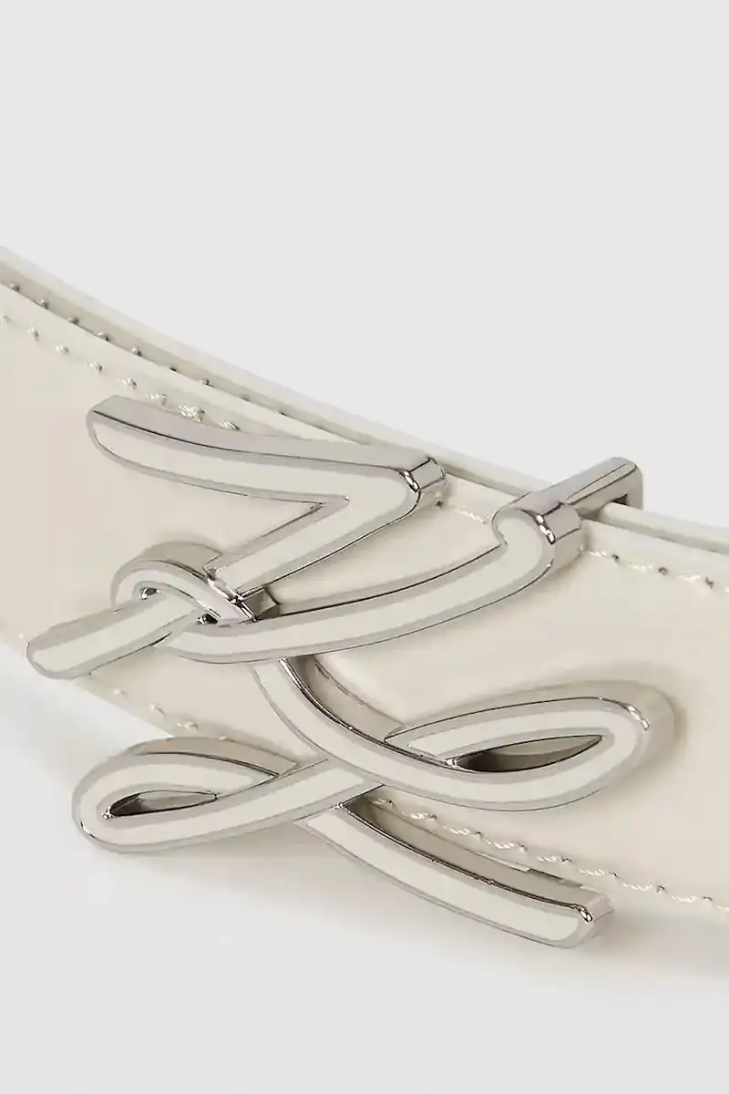 cintura in pelle bilaterale donna colore beige A4W33022 miniatura 3